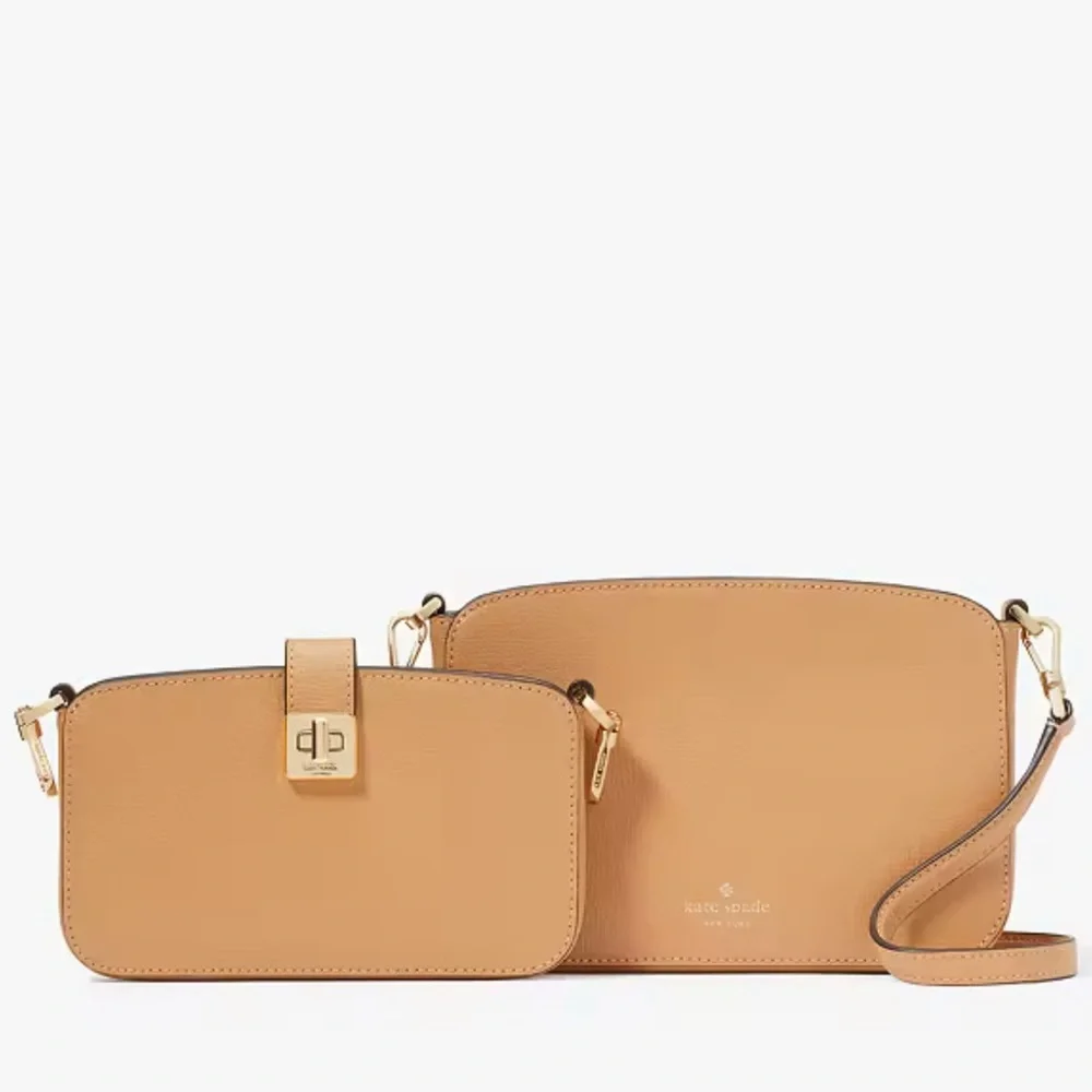 Kate Spade Phoebe Crossbody Duo Tiramisu Mousse